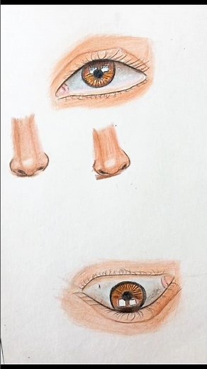 “How to Draw a Realistic Nose Step by Step 👃✨ | Beginner Friendly Tutorial”