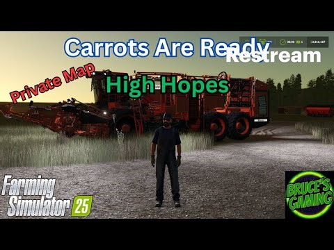 FS25 High Hopes Map|Carrot Harvest Time