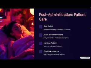 Administering Rectal Suppositories | Definition | Indication | Contraind | Articles | Procedures