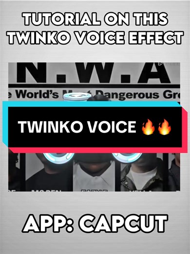 Tutorial on Twinko voice effect #CapCut #capcutpioneer #capcuttutorial #edit #tutorial