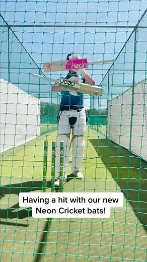 Introducing Our Impressive Neon Cricket Bats!
