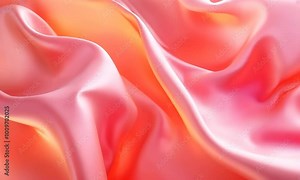Gradient from soft blush to warm coral, with a smooth, radiant texture that feels fresh and inviting, ideal for spring and summer themes, . Video Stock Video