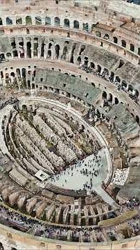 The Colosseum: A Drone Tour Over This COLOSSAL Stone Arena 🇮🇹🚁 #droneflight #italy