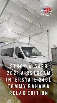 New Inventory Alert - 2021 Airstream Interstate 24GL - Tommy Bahama Relax Edition - #5498
