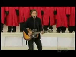 Bruce Springsteen au concert d'investiture d'Obama