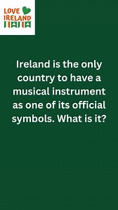 Ireland: - The Only Country With A Musical Instrument As National Symbol ☘️ If you could only visit 10 places in Ireland... make it these → https://lovetovisitireland.com/top-10-places-to-visit-in-ireland-2 | Love Ireland