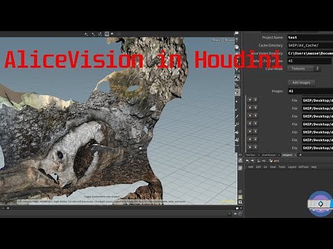 Setting up AliceVision photogrammetry plugin in Houdini