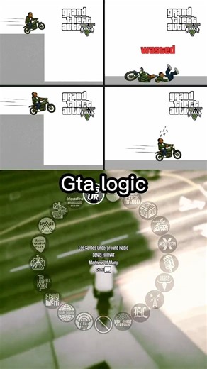Song Change = Safe Landing?! 😭#gta5 #gtalogic #gtastunts #shorts