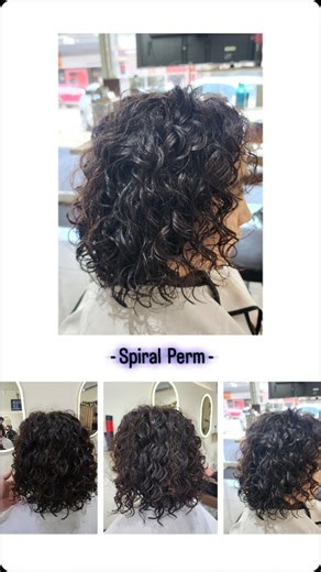 Why Spiral Perm?  • Defined, bouncy curls that last • Natural volume...