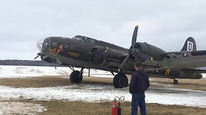 13K views · 189 reactions | B17 engine startup for ops checks..... | National Warplane Museum - Geneseo Airshow | Facebook