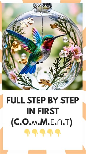 How to Make Hummingbird Crystal Ornaments at Home Create a stunning, nature-inspired ornament featuring a delicate hummingbird captured inside a crystal-clear sphere. This elegant project makes a meaningful keepsake, a thoughtful memorial piece, or a beautiful addition to your Christmas tree. Let your creativity soar with this sparkling handmade decor! | Kira Recipes