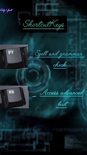 F7,F8 key #computer #computerknowledge #fact #shortvideo