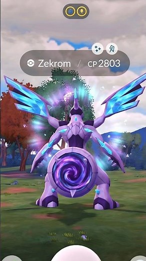 My Luck Finally Returned! Shiny Zekrom ✨ #pokemon #pokemongo #shorts