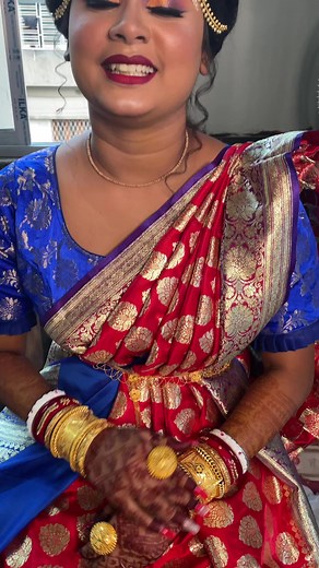 8.6K views · 302 reactions | Bridal booking is available ❤️7980664266. #review #bride #wedding #makeup #maitrymakeupartist #viral | Maitry Brahma | Facebook