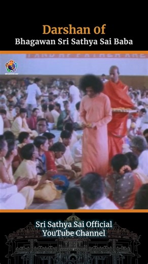 Divine Darshan of Sri Sathya Sai | Mass Upanayanam | Sri Sathya Sai Official [Sathya Sai Baba Darshan, Divine Darshan, Sri Sathya Sai Darshan] | Sri Sathya Sai Baba