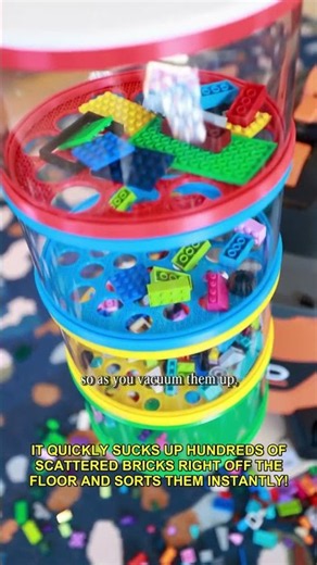 ⚡ The ultimate Lego vacuum sorter that automatically separates bricks by size!