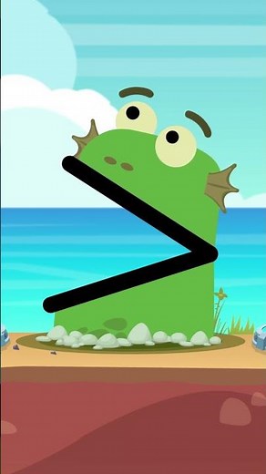 Numberblocks Learn to Count 5 Magic Run World Adventure - Numberblocks Big Block zilla in Beach