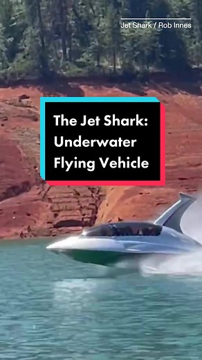 Jet Shark: The Futuristic Underwater Flying Watercraft