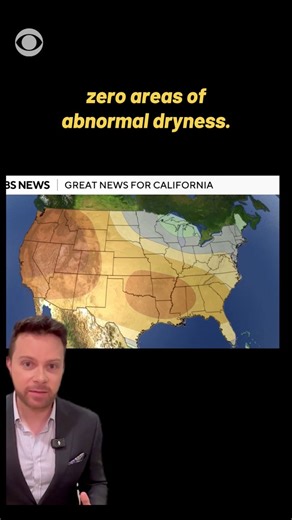 Current drought maps are showing California is drought-free for the first time in 25 years. Meteorologist Andrew Kozak explains how this happened and what it means. | CBS News