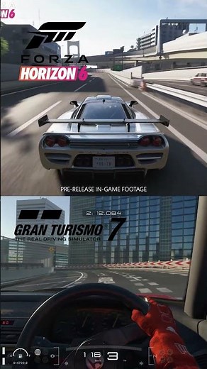 Forza Horizon 6 vs Gran Turismo 7 🚗 Tokyo Expressway