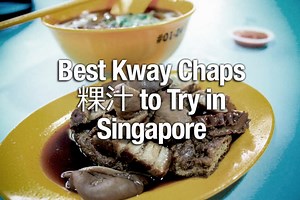 14 Best Kway Chaps 粿汁 To Try In Singapore