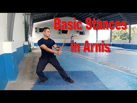 Basic Stances in Arnis Tutorial