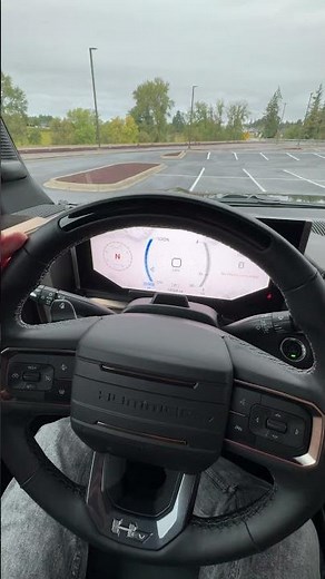 Cool Features on the inside of the 2024 GMC Hummer EV SUV #GMC #Hummer #HummerEV #Electric #inside