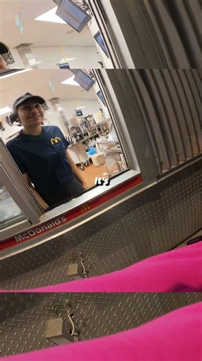 HARASSING MCDONALDS WORKERS #motorcycle