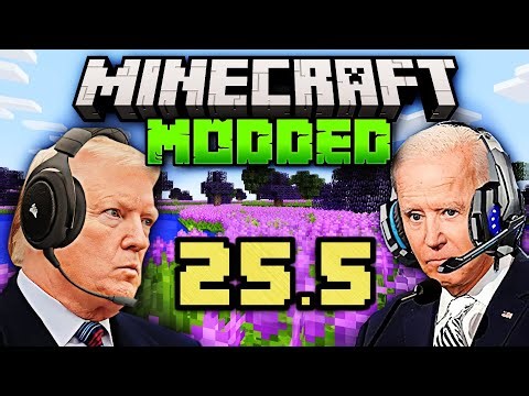 US Presidents Play Modded Minecraft 25.5