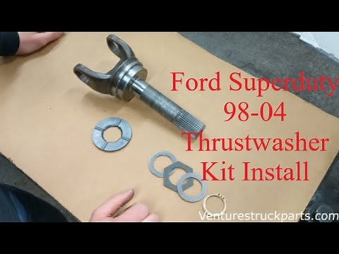 Ford Excursion F250 F350 Superduty 1998-2004 Thrust Washer Kit Install