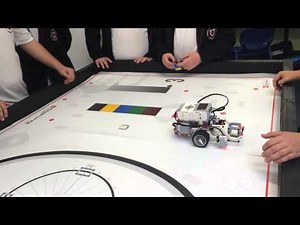Students program EV3 to move object with ease!