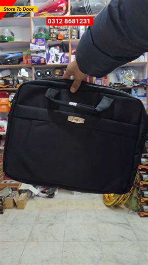 USMEL Professional Laptop Messenger Bag - Slim Briefcase with Padded Handles for Office & Travel