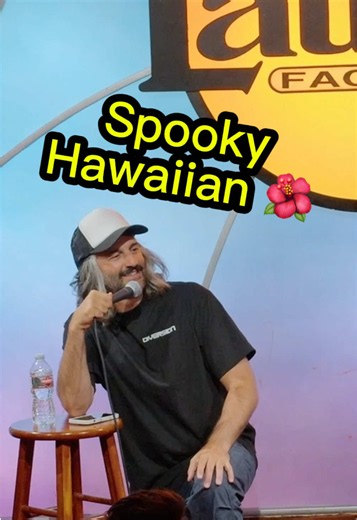 Standup crowdwork laugh reaction — Amirk comedy Hawaiian
