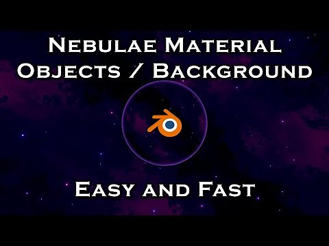 Procedural Cosmic Nebula Shader that Renders Fast - Blender Tutorial