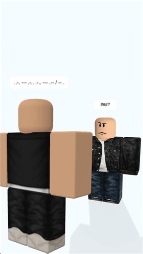 Roblox players were interacting with each other in this way.. #shorts