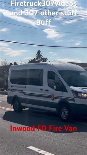 Inwood Fire Department Fire Van in the St Patrick’s Day Parade 2026