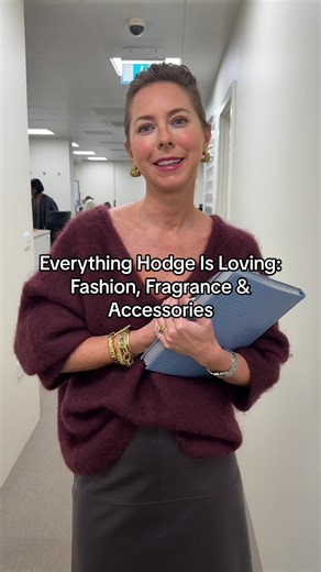 Replying to @Megan 🏹 The icon that is Hodge – here are all your questions, answered in 1 place… SheerLuxe Hodge Winter Style January Favourites Office Fashion