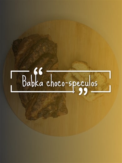 Recette de Babka chocolat et spéculoos à la maison