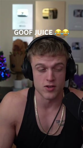 Joe drinking GOOF JUICE #joebartclip