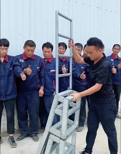 How to Use a Foldable Ladder for Planting