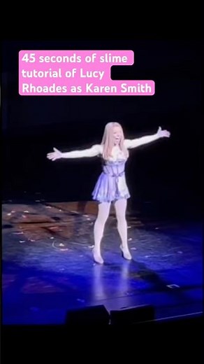 🤫👀 #musicaltheatre #slimetutorial #meangirlsmusical #broadway #nationaltour #karensmith #theatre