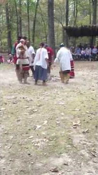 Stomp dance by the creek nation