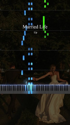 Married Life Piano Cover and Tutorial