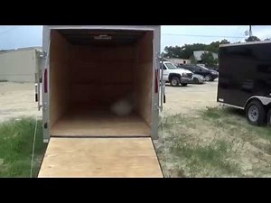 Plain Ol Trailers South Georgia Cargo 6' x 12' Single Axle Cargo Trailer