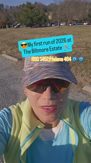 RSD 1452 Helene 464🌀🌀 My first run of 2026 at Biltmore Estate from Antler Village towards the Lagoon🏃🏼‍♀️🏃🏼‍♀️ #run2rungear #biltmoreestate #runnergirl #run | April Avenius Bolet