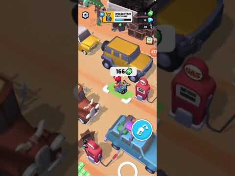 Playing gas station idle