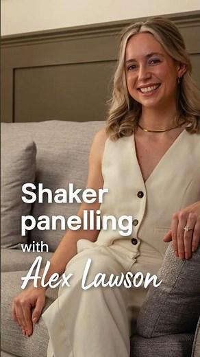 Shake things up with Shaker Panelling @casalawson 🔧🧰🧡 #DIYtips #Howto #BandQ