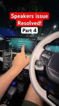 Tata Nexon EV speakers Isuue Fixed