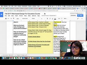 Web-Based Multimedia Design for Educators