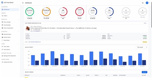 You already track profit. But do you track purchases, inventory value, and future profit - all in one place? That gap matters more than most people realise. #amazonfba #amazonfbatips #amazonsoftware #amazonfbasellers #software